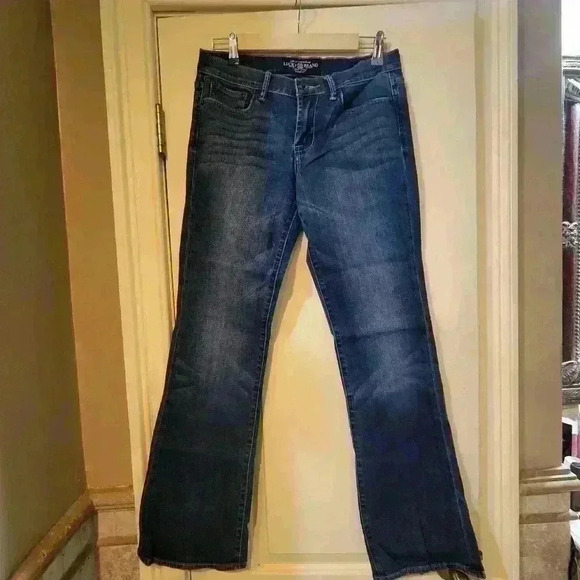 p33 Jeans sweet'n low bootcut medium dark wash size 4/27 regular  by lucky brand - Picture 2 of 8